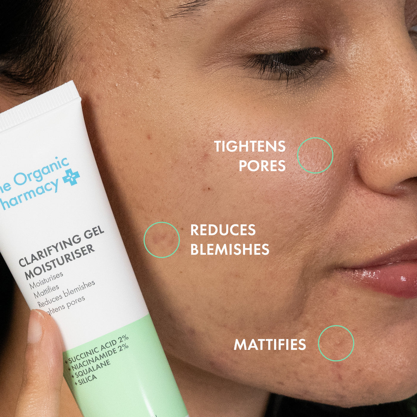 The Organic Pharmacy Clarifying Gel Moisturiser 40ml