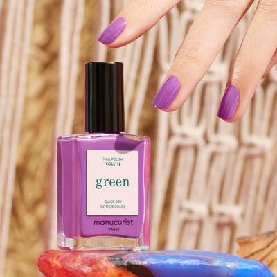 Manucurist Green Nail Polish - Violette