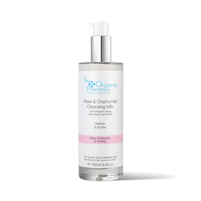 The Organic Pharmacy Rose & Chamomile Cleansing Milk 