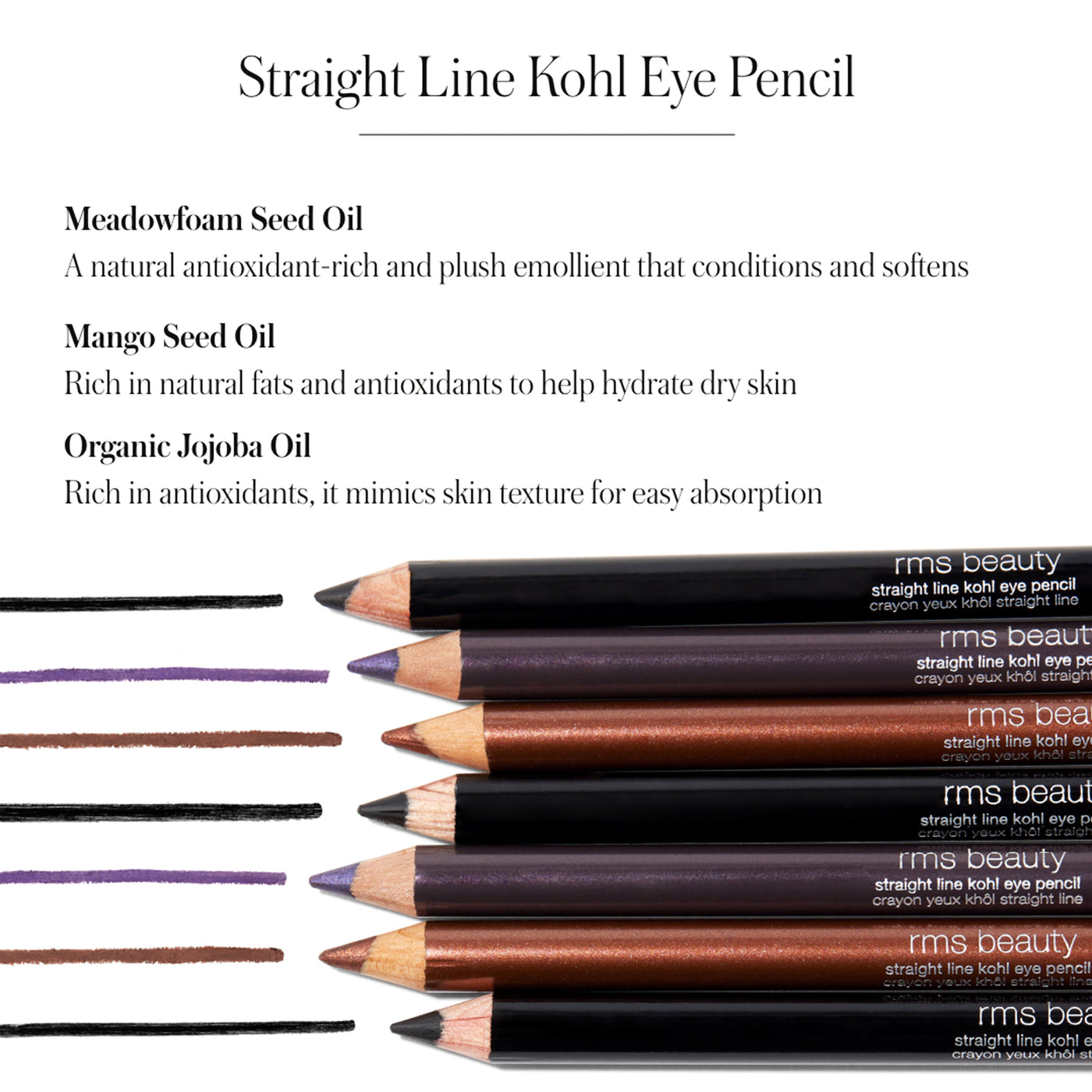 RMS Beauty Straight Line Kohl Eye Pencil