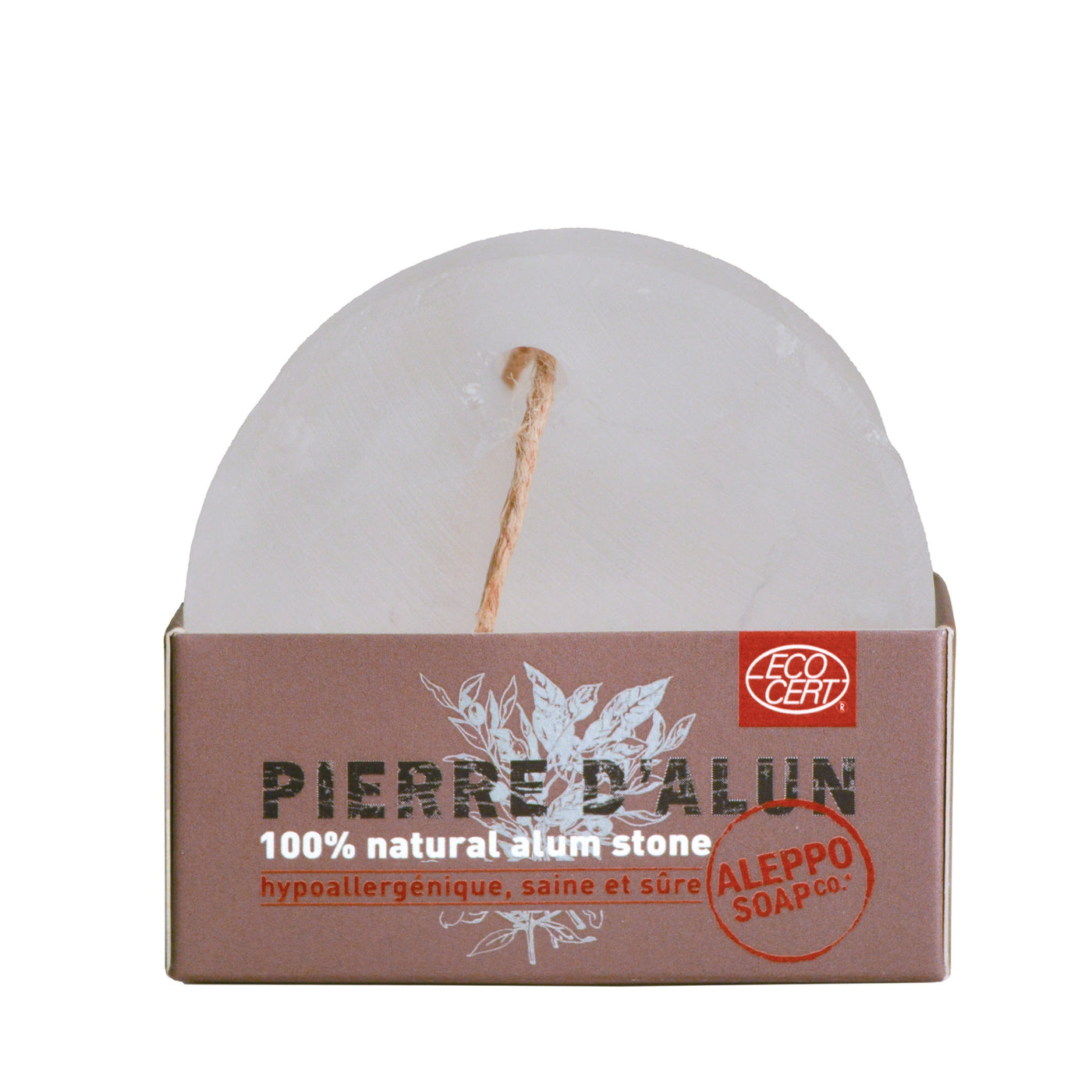 Tade Polished Natural Alum Stone