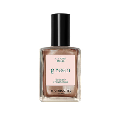 Green Nail Polish - Bronze 15ml