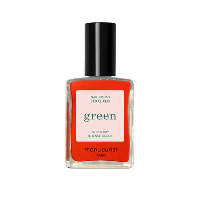 Green Nail Polish - Coral Reef 15ml