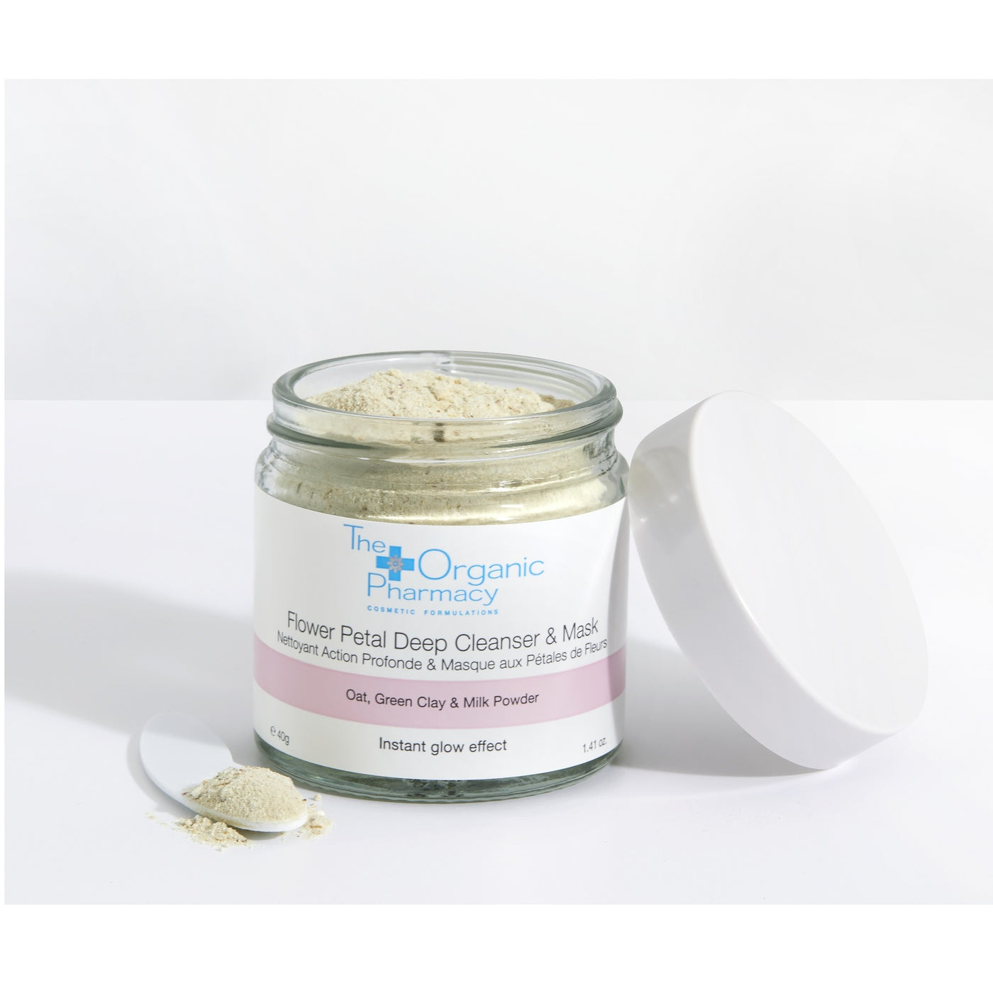 The Organic Pharmacy Flower Petal Deep Cleanser & Mask