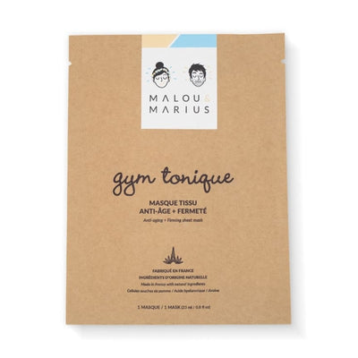 Malou & Marius Sheet Face Mask - Gym Tonique - Men & Women