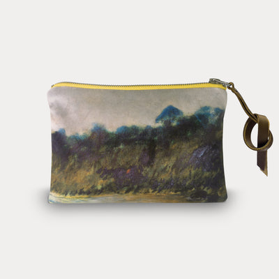 Maison Levy Velvet Printed Pouch - Ibera 15 x 21cm | Paris Design