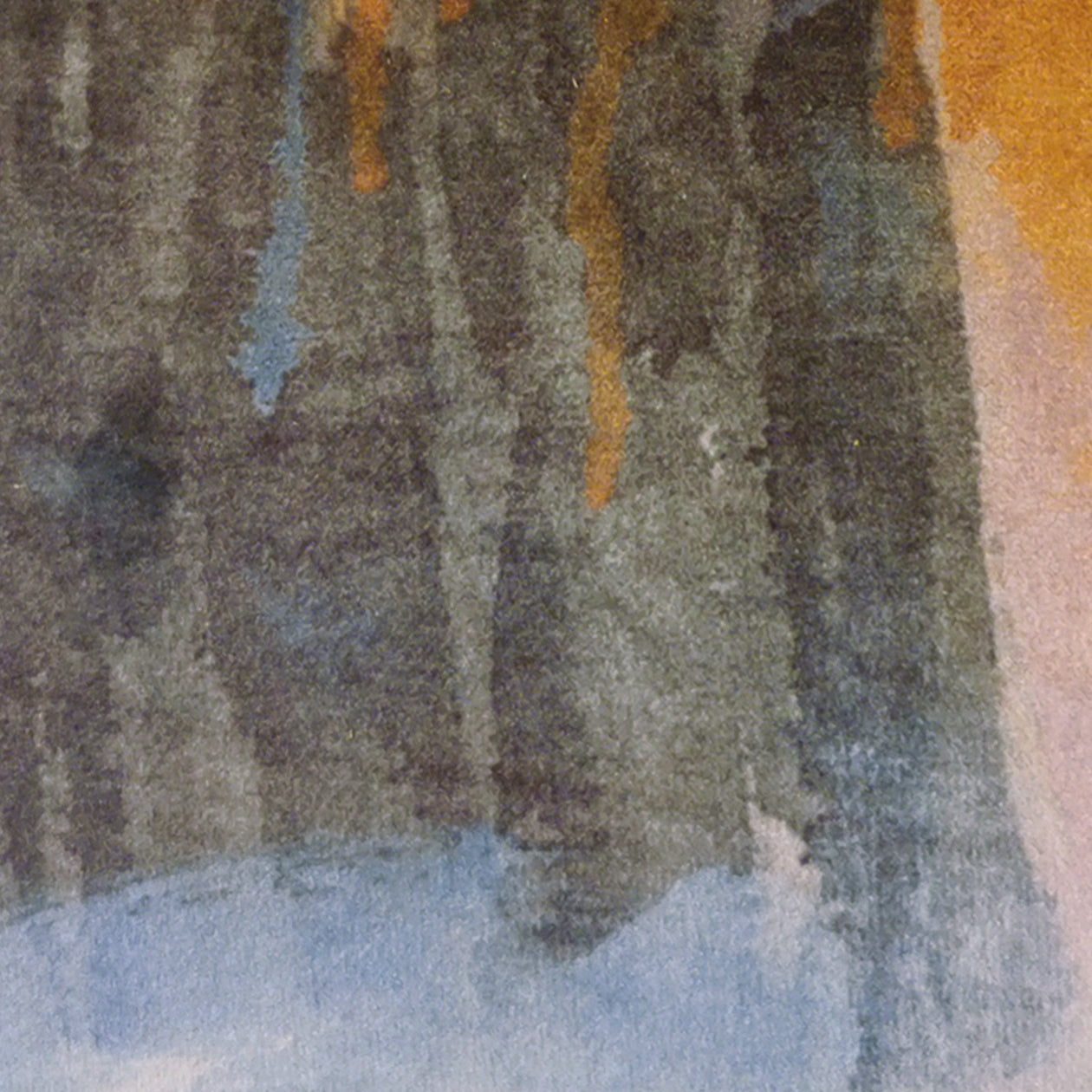 Maison Levy Velvet Printed Pouch - Souffle Inspire 15 x 21cm 