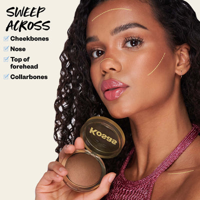 Kosas The Sun Show Glowy Warmth Baked Bronzer