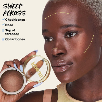 Kosas The Sun Show Glowy Warmth Baked Bronzer
