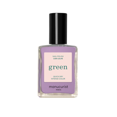 Green Nail Polish - Lisa Lilas 15ml
