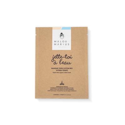 Malou & Marius Organic Cotton Sheet Face Mask - Jette-toi a L'eau