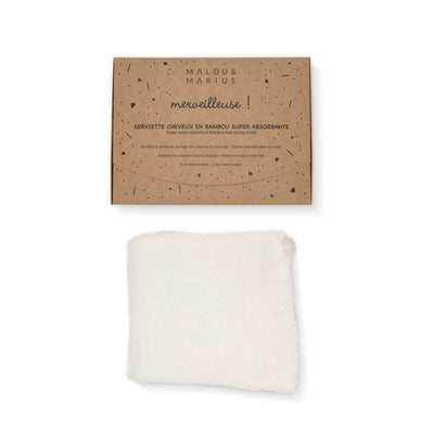 Malou & Marius Merveilleus Bamboo Hair Towel - One Size