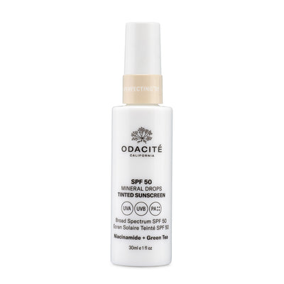 Odacite SPF50 Flex-Perfecting Mineral Drops Tinted Sunscreen - Flex 01