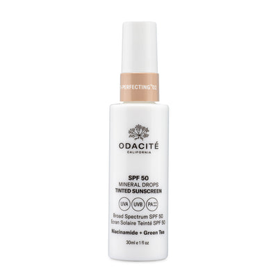 Odacite SPF50 Flex-Perfecting Mineral Drops Tinted Sunscreen - Flex 02