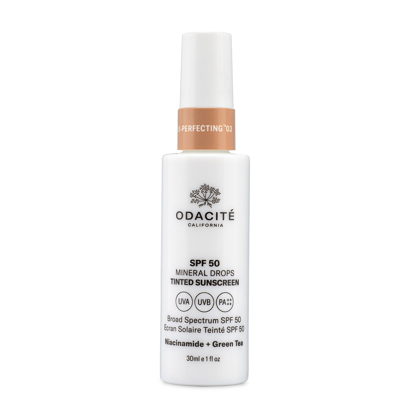 Odacite SPF50 Flex-Perfecting Mineral Drops Tinted Sunscreen - Flex 03