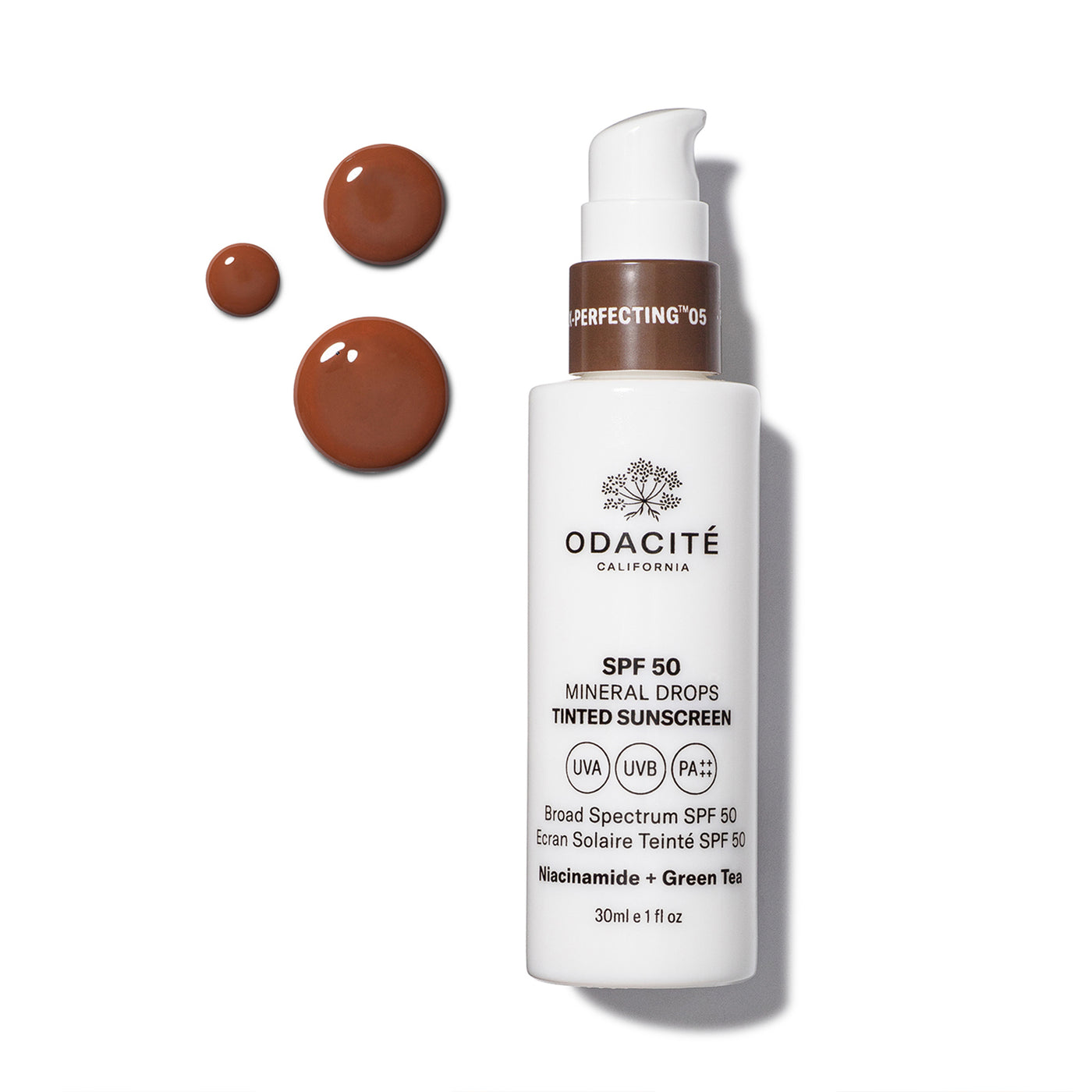 Odacite SPF50 Flex-Perfecting Mineral Drops Tinted Sunscreen - Flex 05