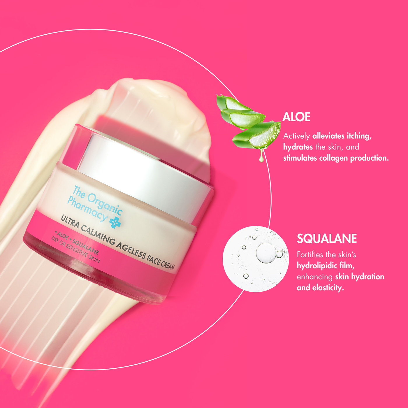 The Organic Pharmacy Ultra Calming Ageless Face Cream 50ml