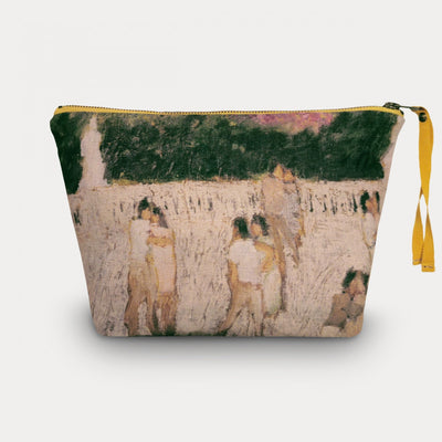 100% Linen Toiletry Bag - Domingo 30x18x10cm