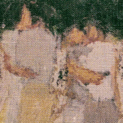 100% Linen Toiletry Bag - Domingo 30x18x10cm