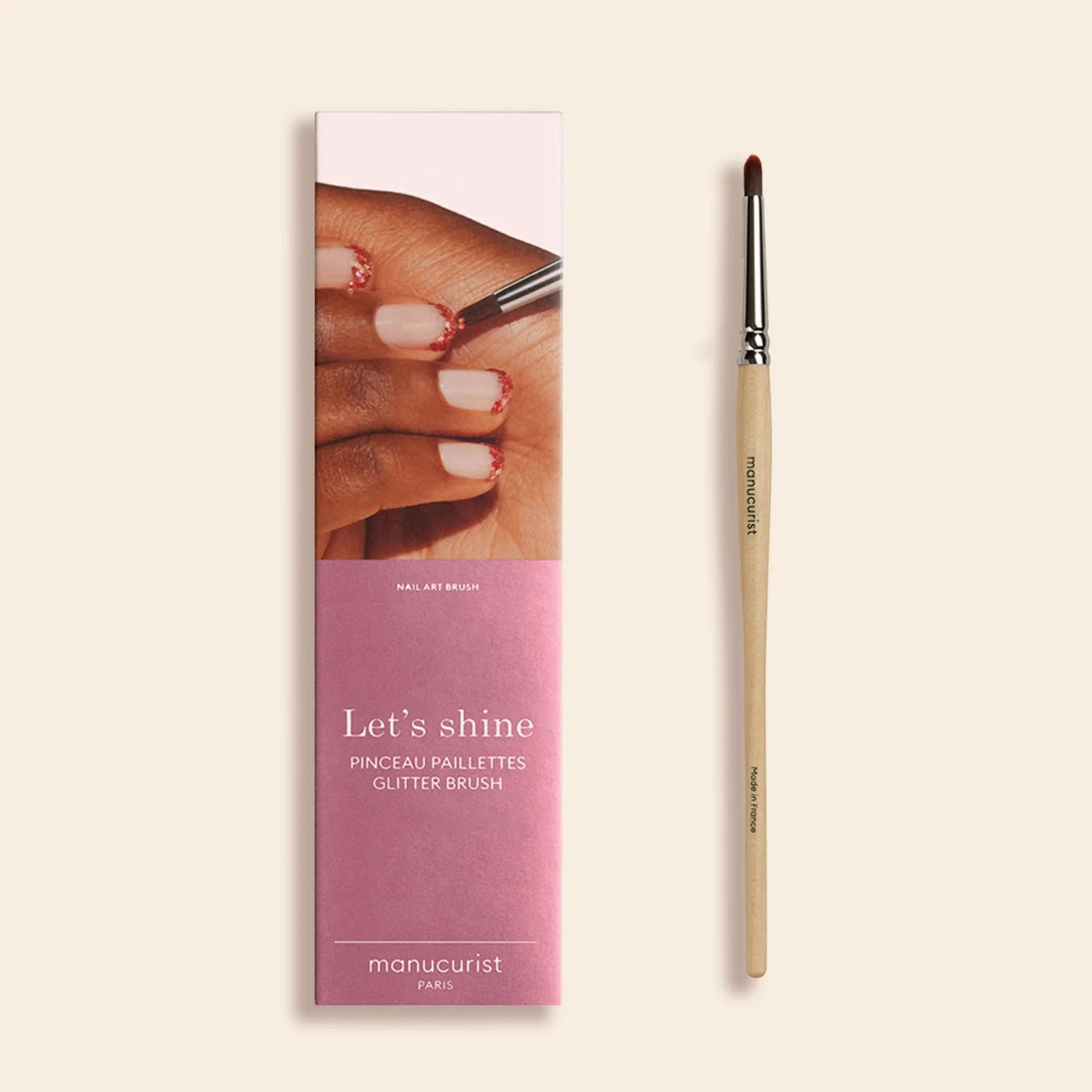 Glitter Nail Polish Brush - Let's Shine