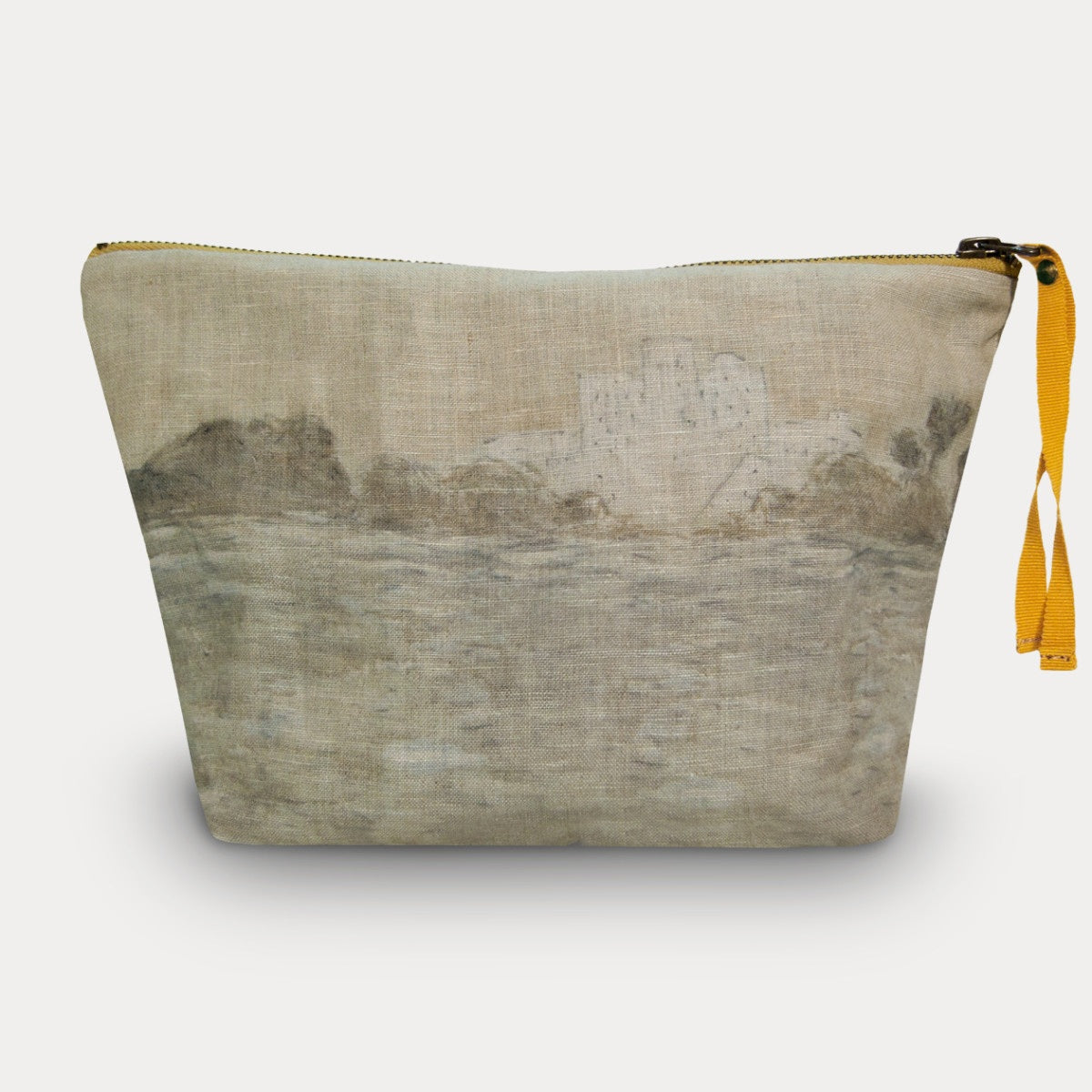 Maison Levy 100% Linen Toiletry Bag - Hydravion 30x18x10cm