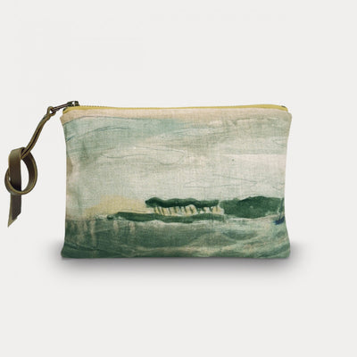 Maison Levy Linen Pouch - Ile au Bateau 15 x 21cm