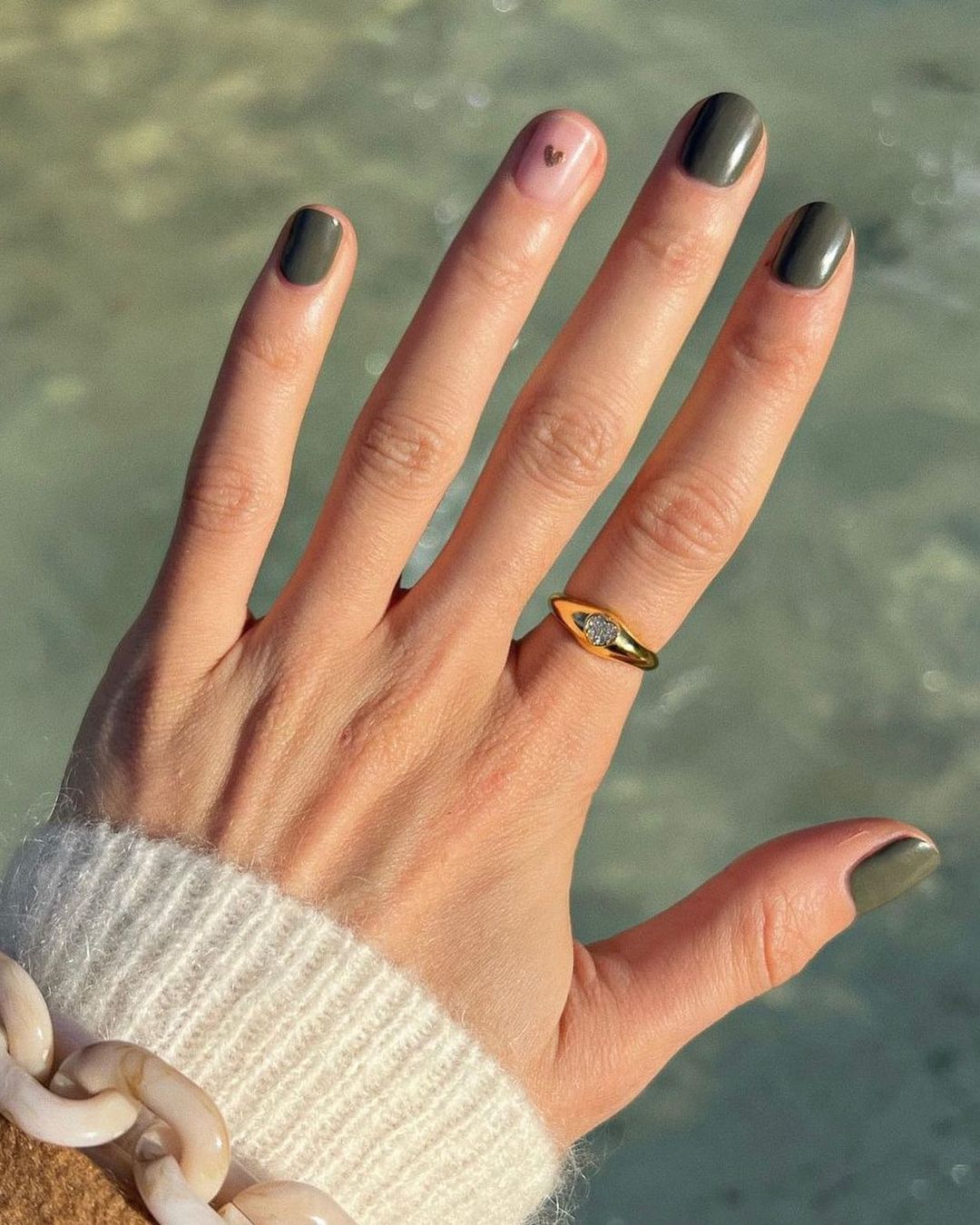 Manucurist Green Nail Polish - Khaki