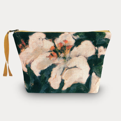Maison Levy 100% Linen Toiletry Bag - Lys 30x18x10cm