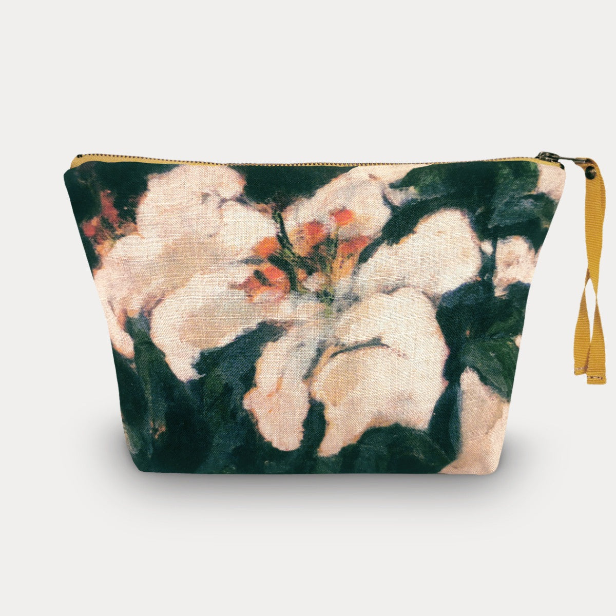 Maison Levy 100% Linen Toiletry Bag - Lys 30x18x10cm