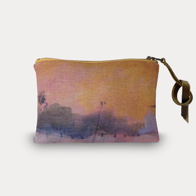 Maison Levy Linen Pouch - Onde 15 x 21cm