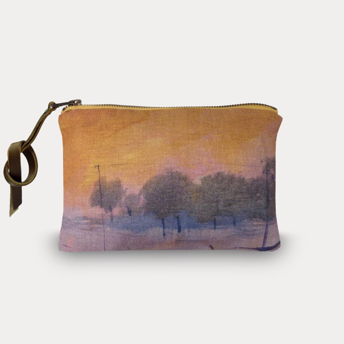 Maison Levy Linen Pouch - Onde 15 x 21cm
