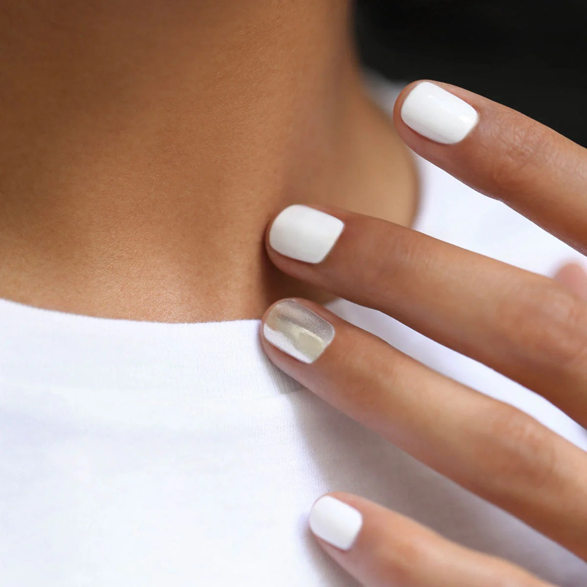 Manucurist Green Nail Polish - Snow