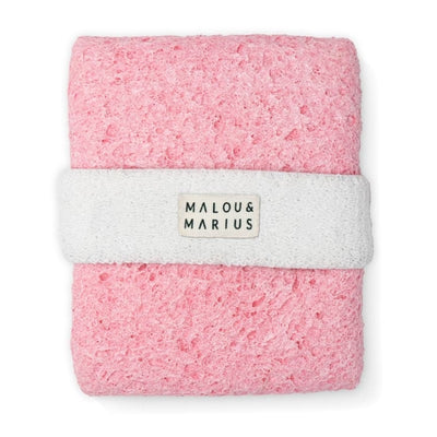Malou & Marius Cellulose Body Sponge and Soap Holder