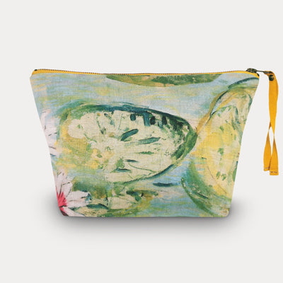Maison Levy 100% Linen Toiletry Bag - Yrupe 30x18x10cm