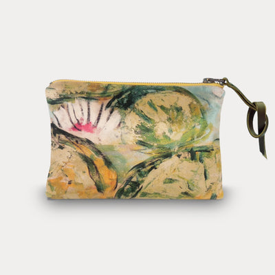 Maison Levy Velvet Printed Pouch - Yrupe 15 x 21cm