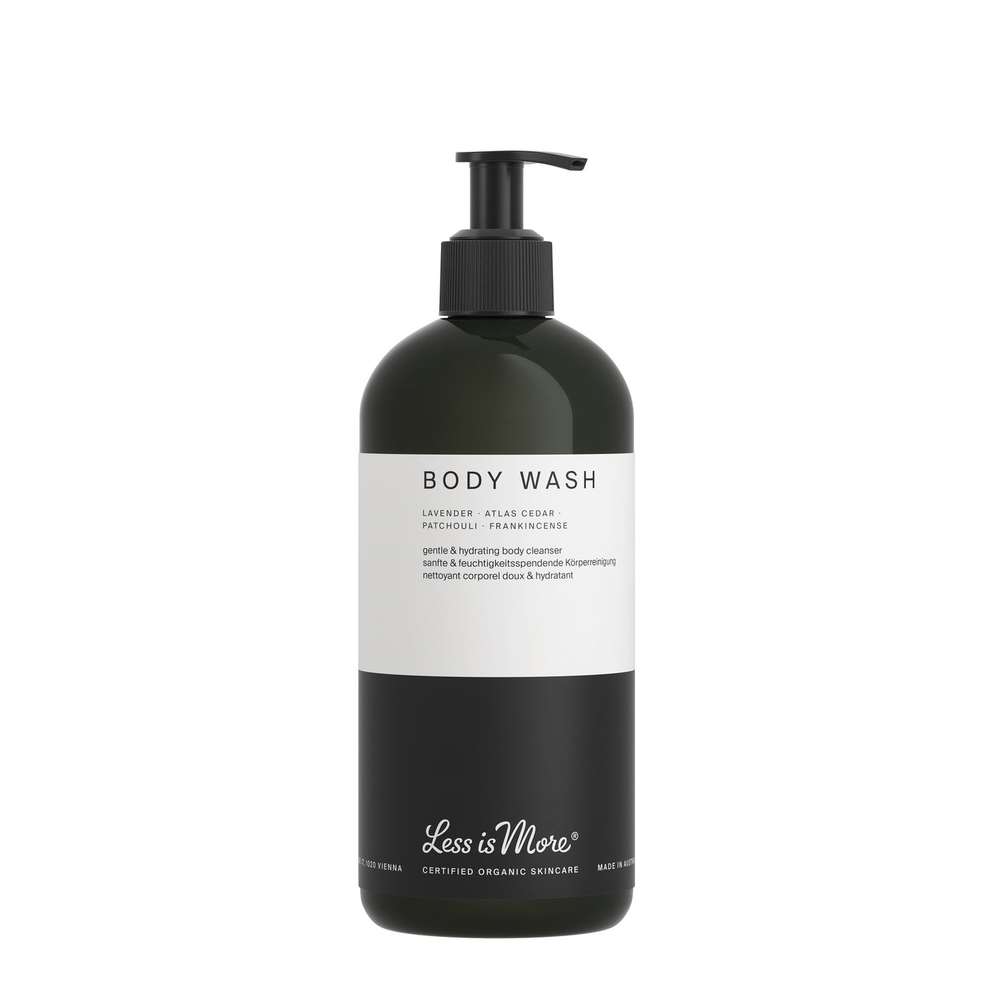 Less is More Body Wash - Lavender & Atlas Cedar