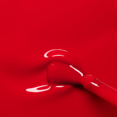Green Nail Polish - Poppy Red 15ml