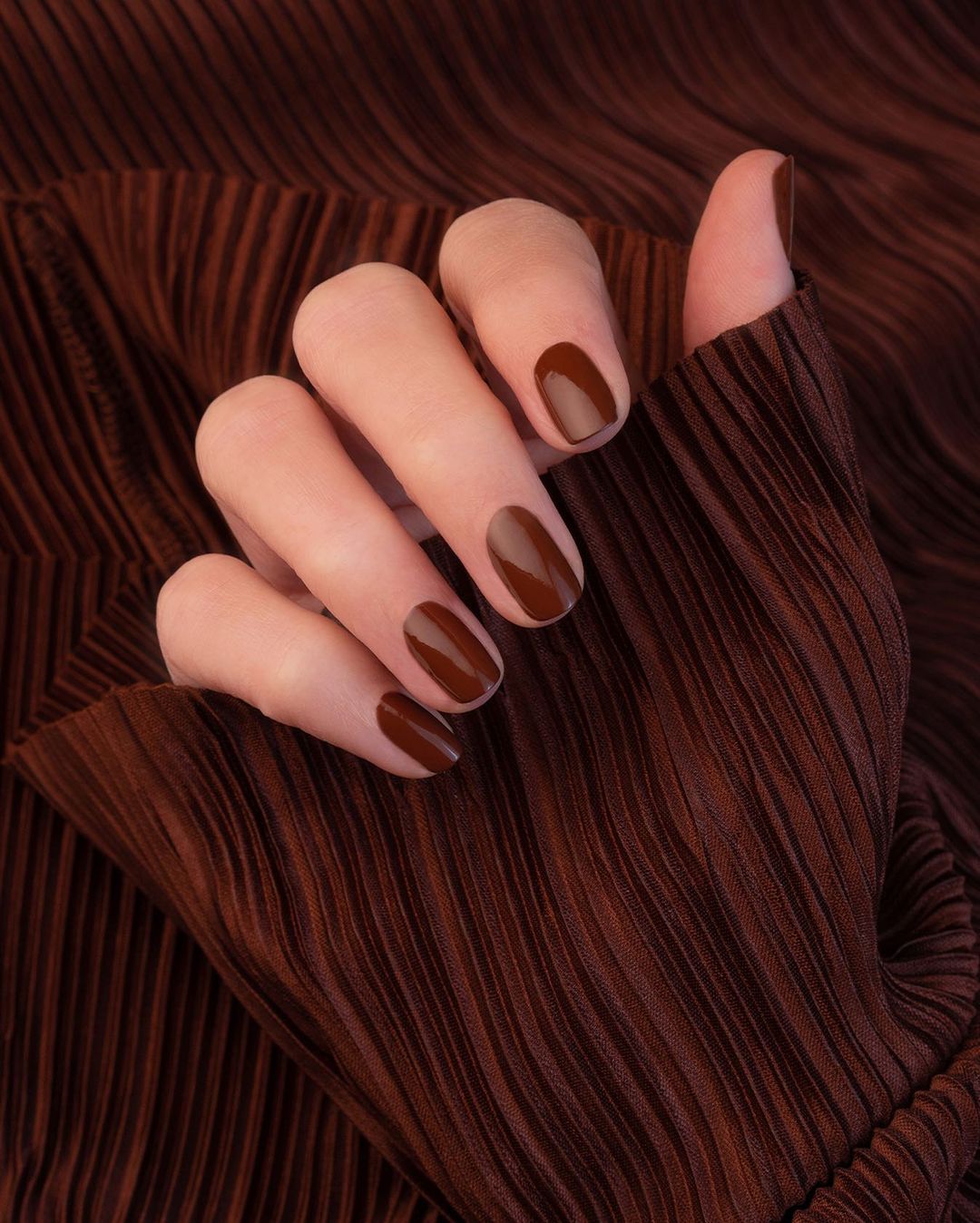 Green Nail Polish - Chestnut 15ml