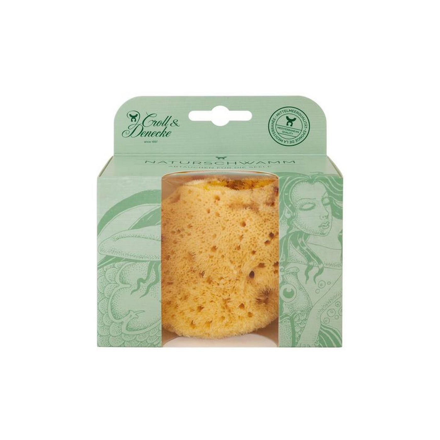 Croll & Denecke Mermaid Silk Sea Sponge in Box 