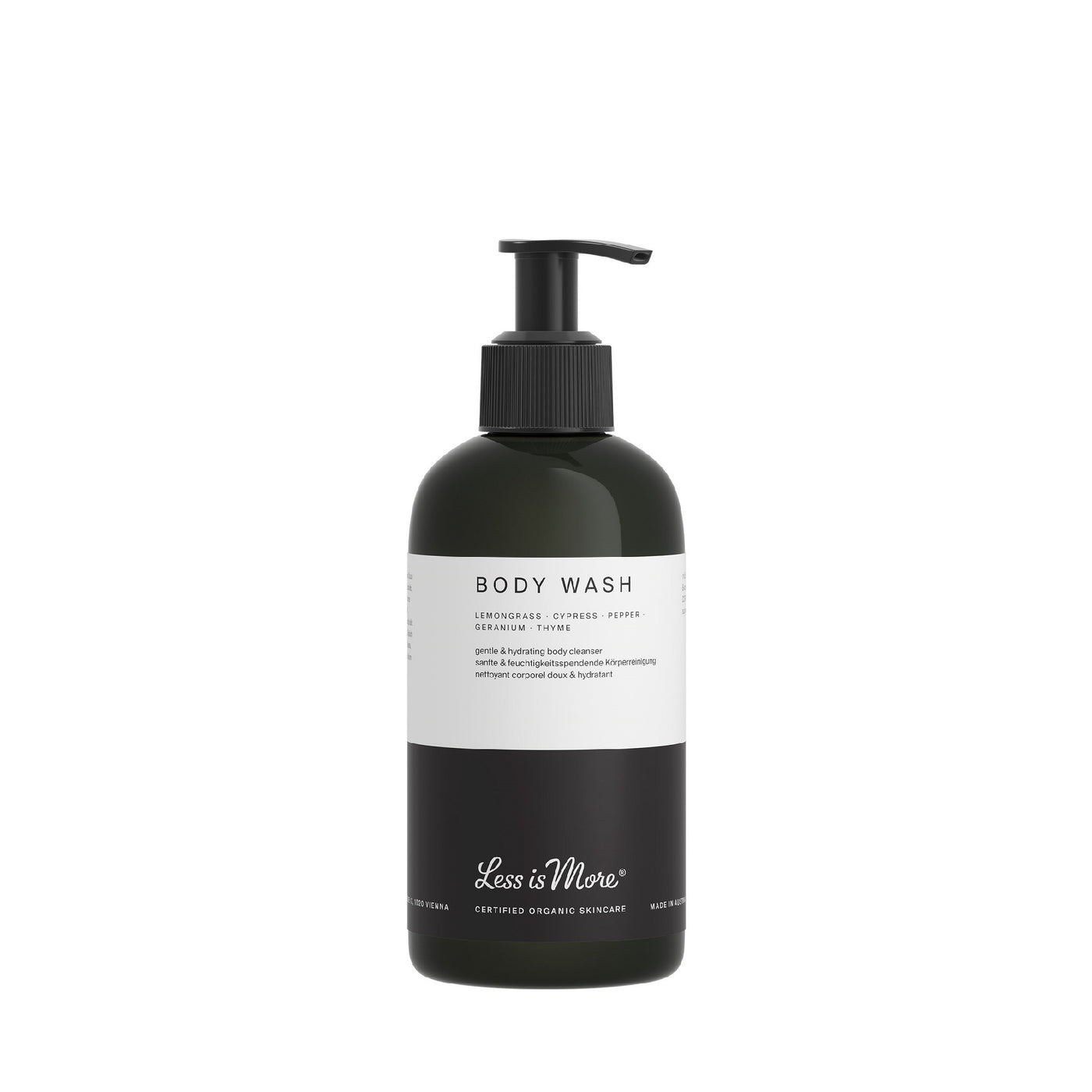 Body Wash - Lemongrass, Cypress Pepper Geranium & Thyme