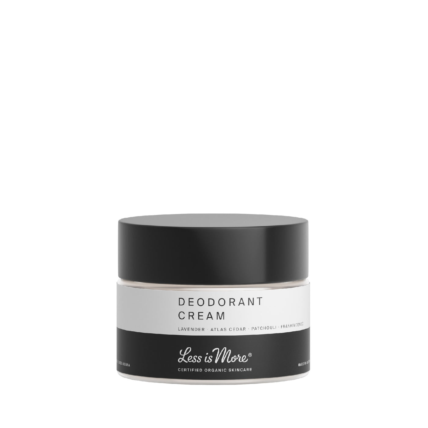 Less is More Deodorant Cream