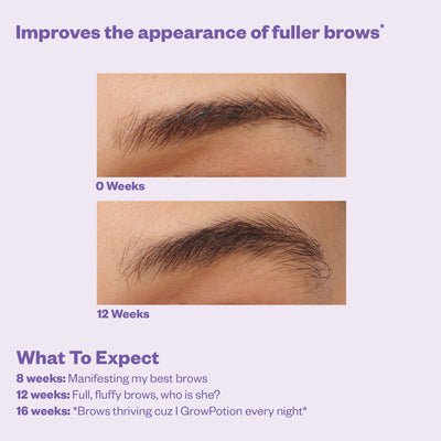 Kosas GrowPotion Fluffy Brow + Lash Boosting Serum