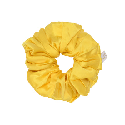 Holistic Silk Pure Mulberry Silk Hair Scrunchie  - Saffron