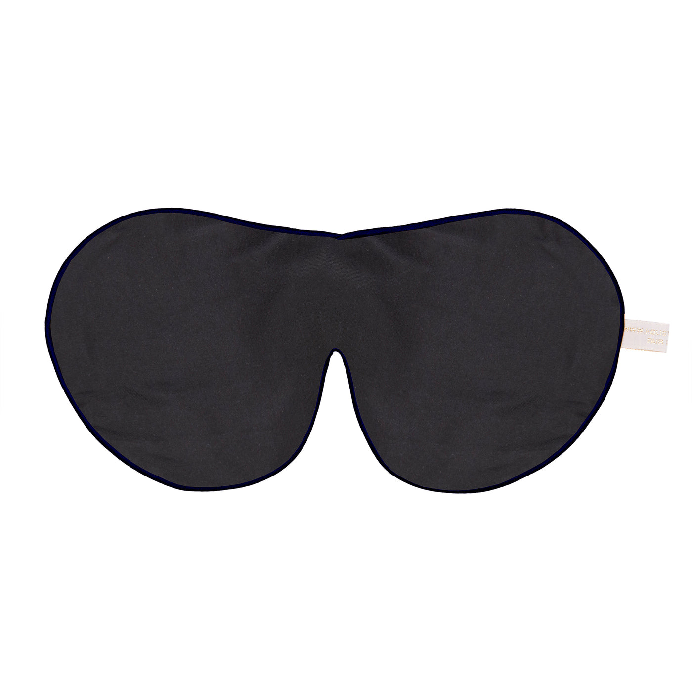 Holistic Silk Black One Strap Eye Mask 