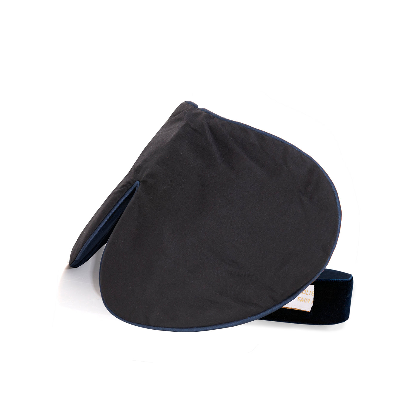 Holistic Silk Black One Strap Eye Mask 