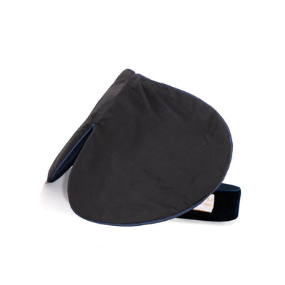 Holistic Silk Black One Strap Eye Mask 