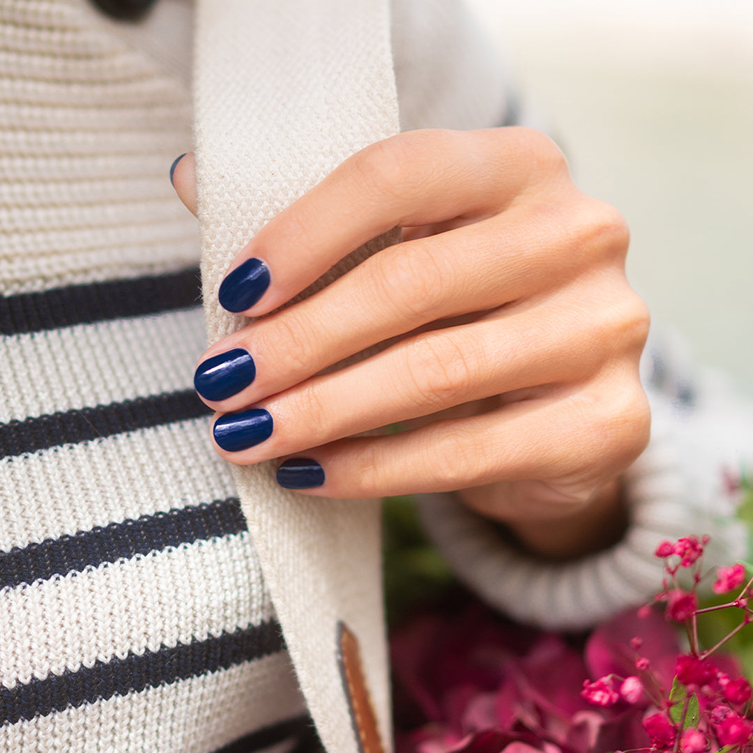 Green Nail Polish - Navy Blue 15ml