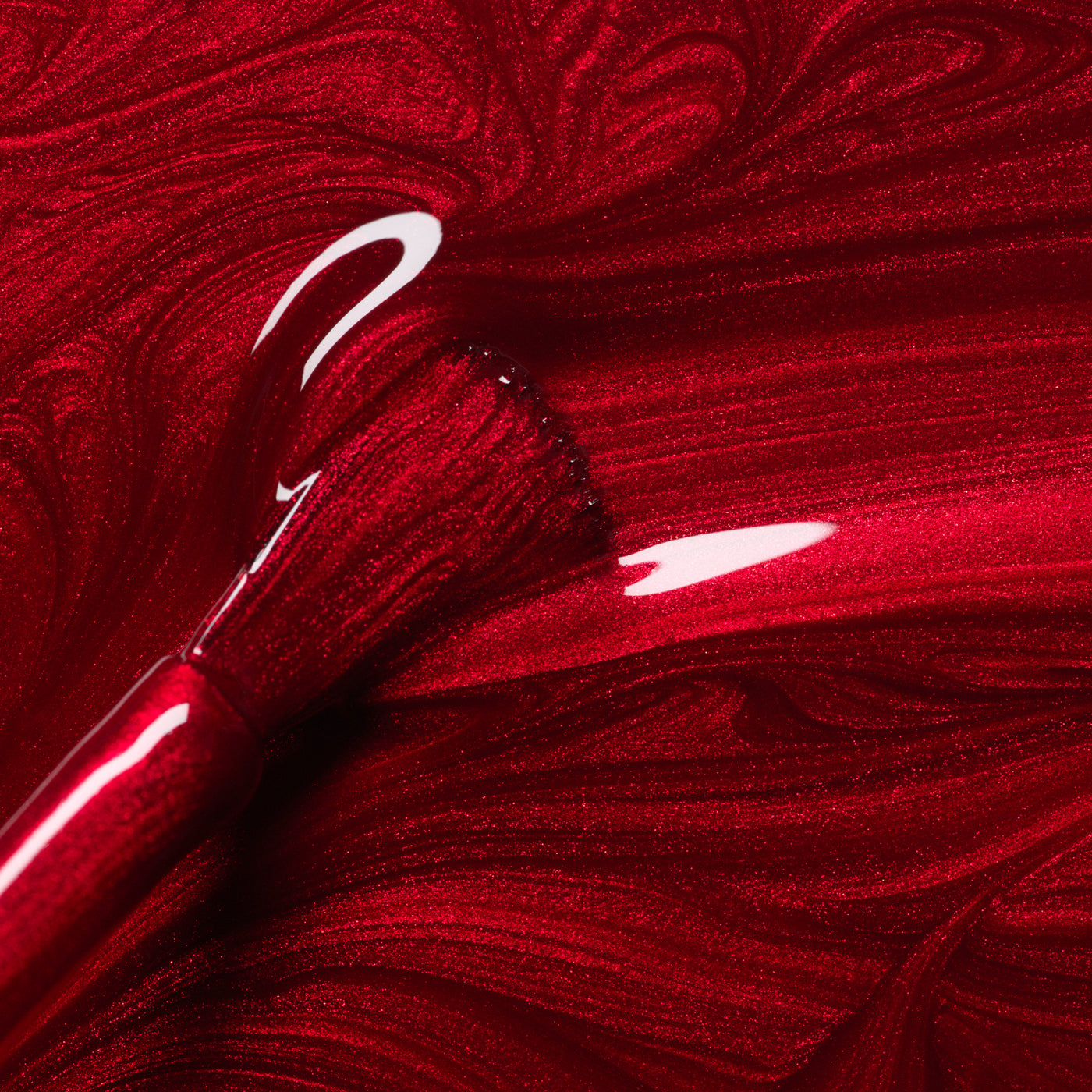 Green Nail Polish - Red Hibiscus 15ml