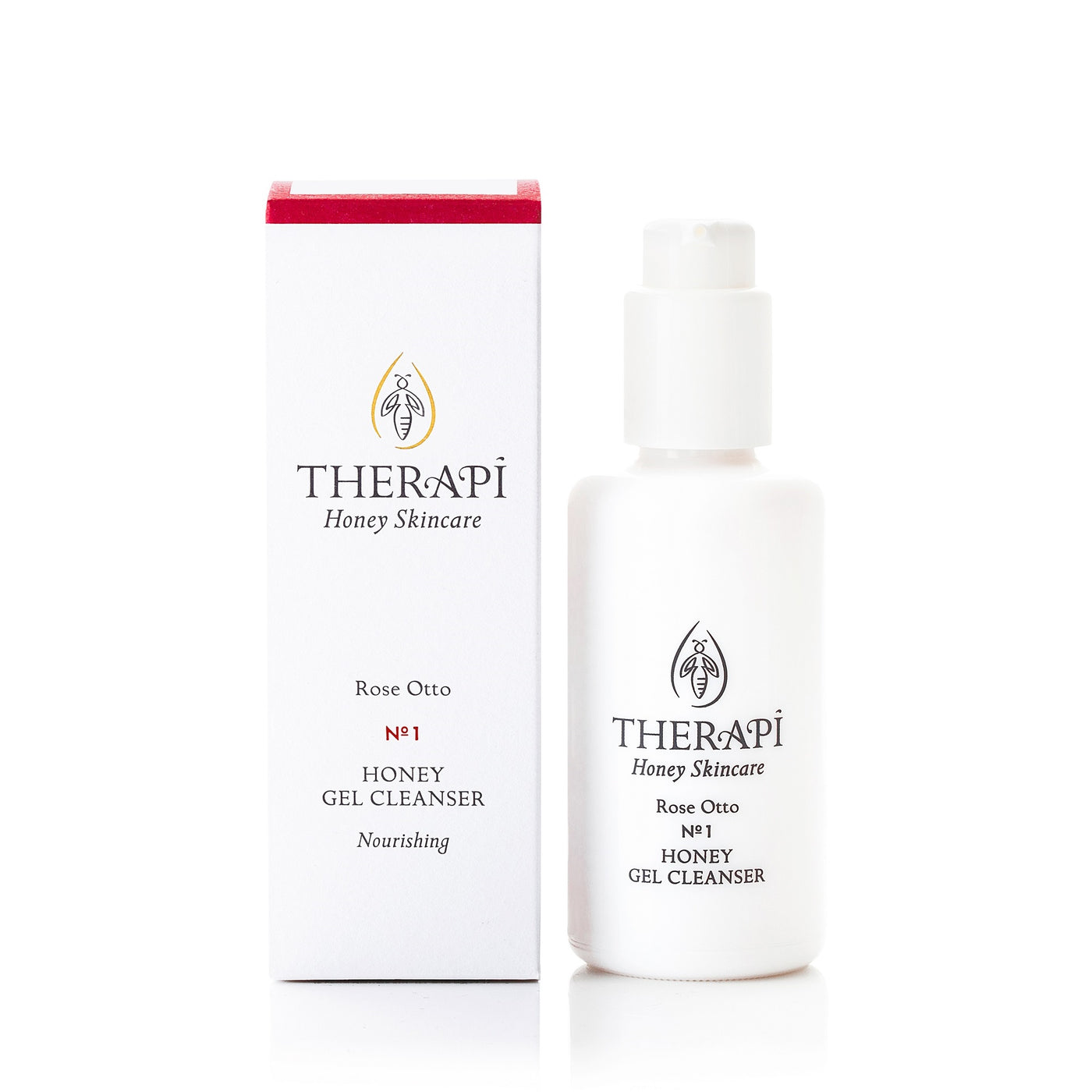 Therapi Honey Skincare Rose Otto Honey Gel Cleanser 