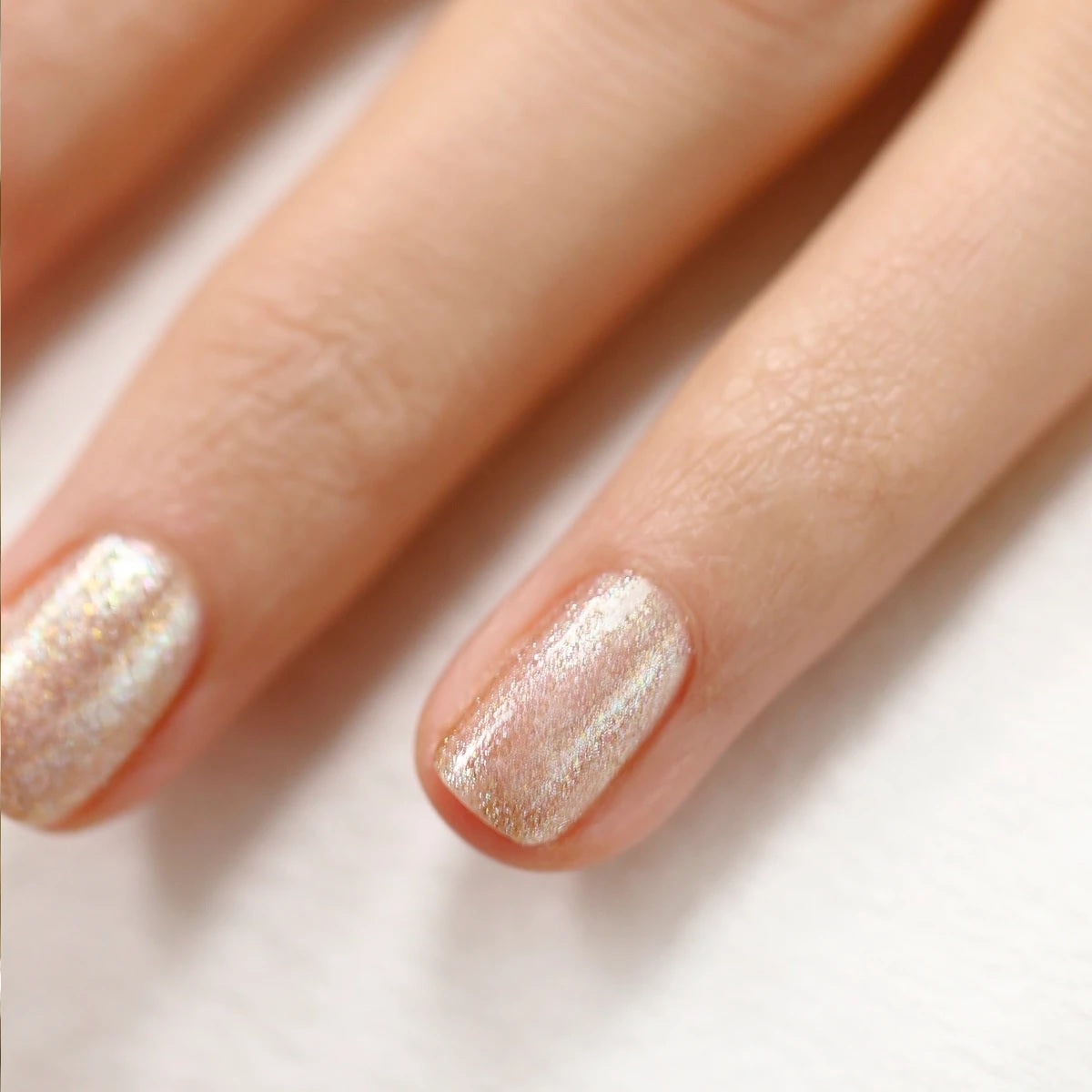 Manucurist Green Nail Polish in Gold